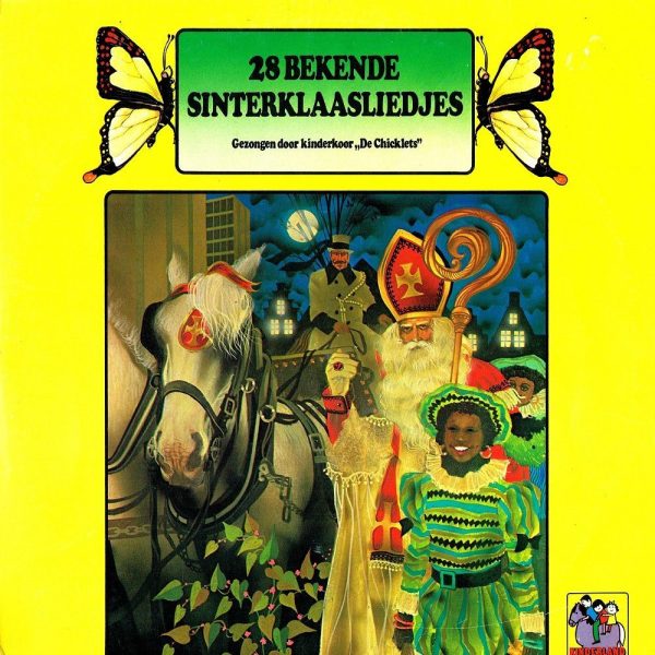 Kinderkoor De Chicklets Bekende Sinterklaasliedjes LP Ad Vinyl